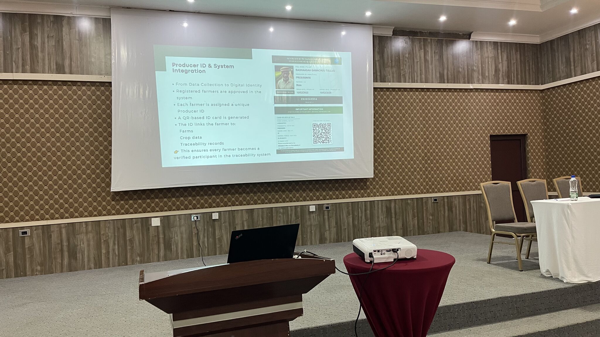 ECTMS mobile application training session